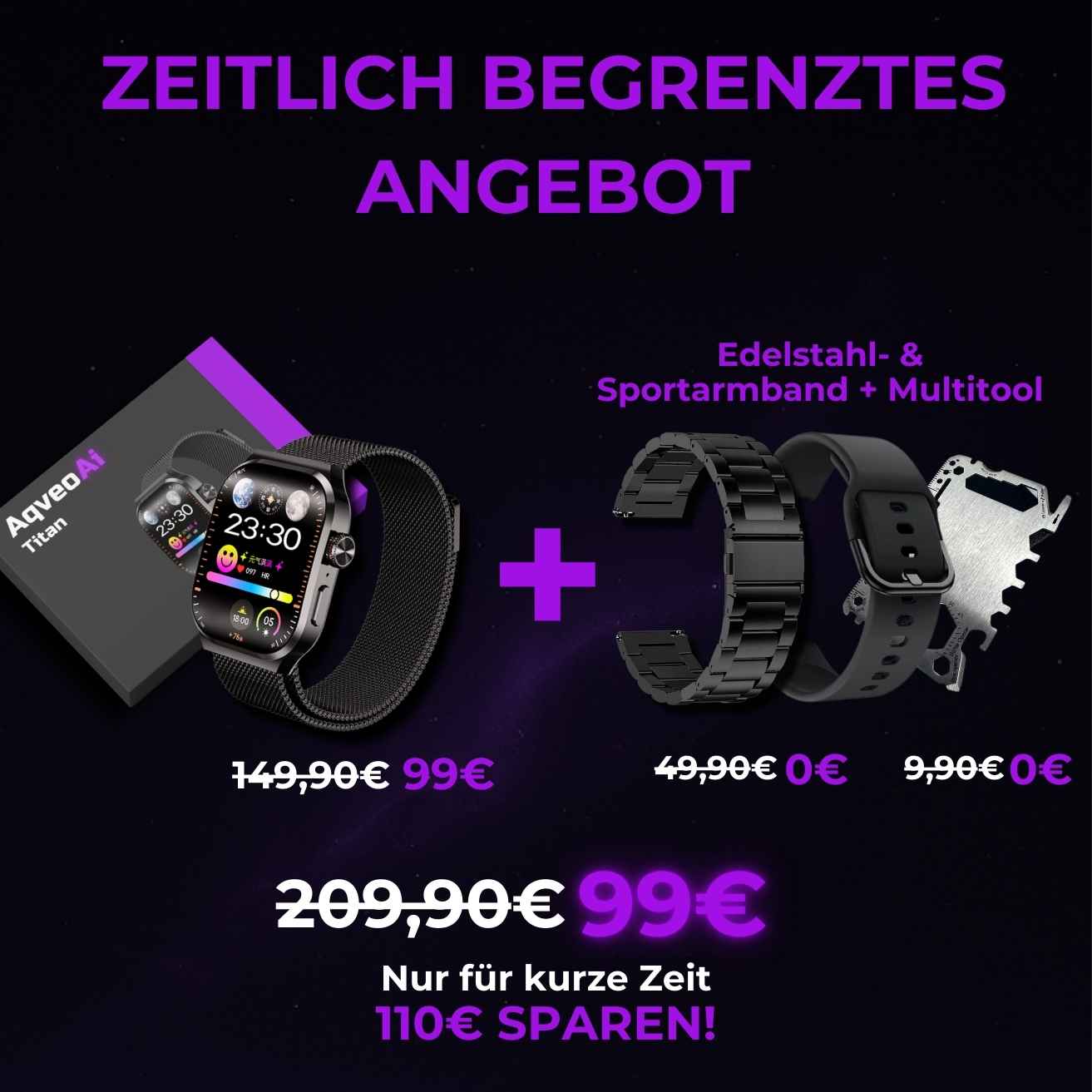 Titan™ - Ki Smartwatch Set