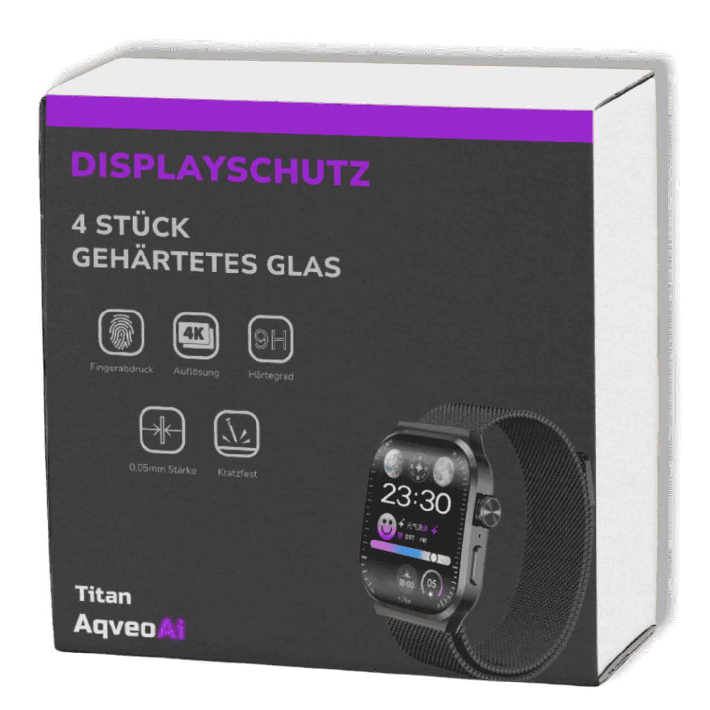 Displayschutz für Titan